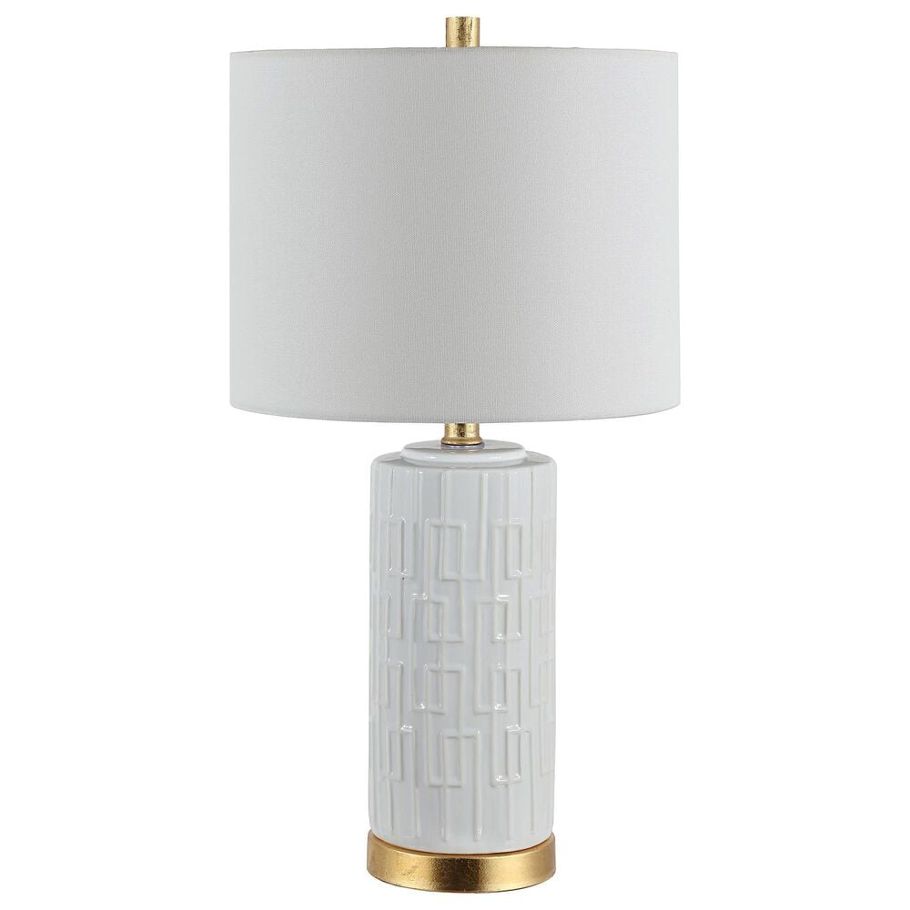 Safavieh Frena Table Lamp in White, , large