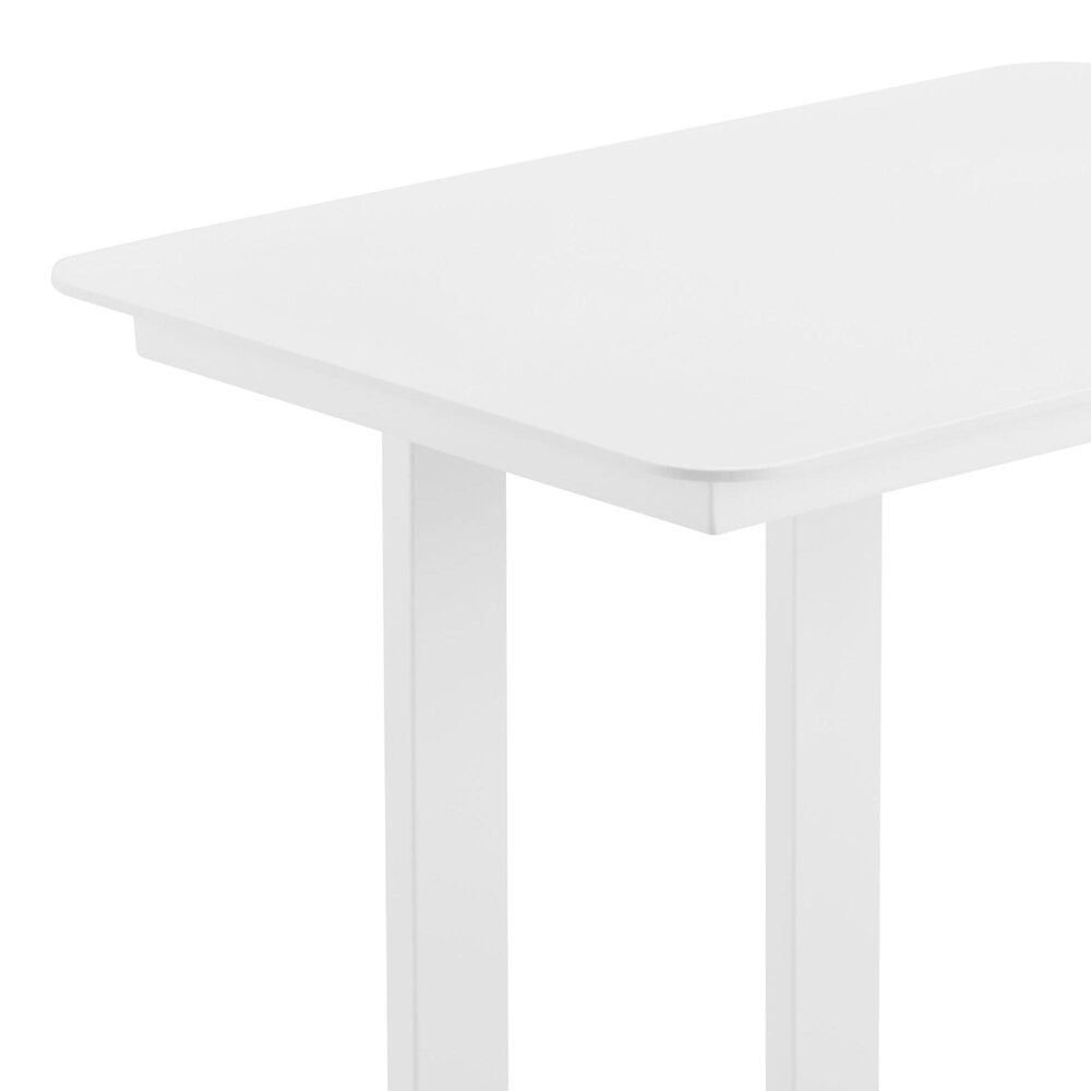 Zuo Modern Friss Patio End Table in White, , large