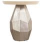 Hooker Furniture Westwood Accent Table in Polished Limestone and Silver, , large