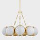 Corbett Lighting Althea 9-Light Chandelier in Vintage Polished Brass, , large