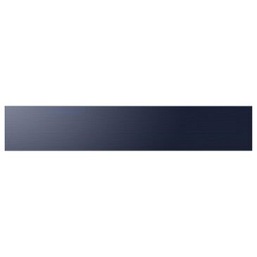 Samsung Bespoke 4-Door French Door Refrigerator Middle Panel in Navy Steel, , large