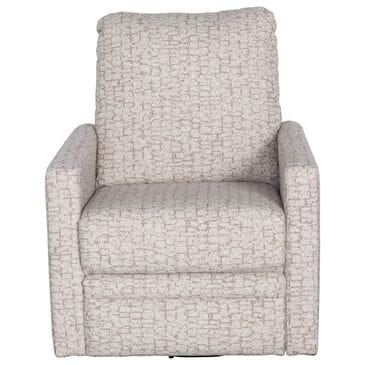Best Home Furnishings Giana Manual Swivel Recliner in Linen, , large