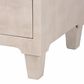 Baxton Studio Nira 3-Door Buffet Storage Cabinet in Beige, , large