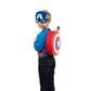 Squishmallow Marvel Captain America Superpower Pak Costume in Multicolor, , large