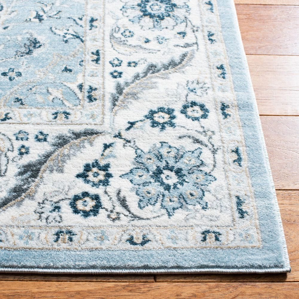 Safavieh Isabella 8&#39; x 10&#39; Light Blue and Cream Area Rug, , large
