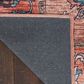 Nourison Grand Washables 9"2" x 12" Rust and Multicolor Area Rug, , large