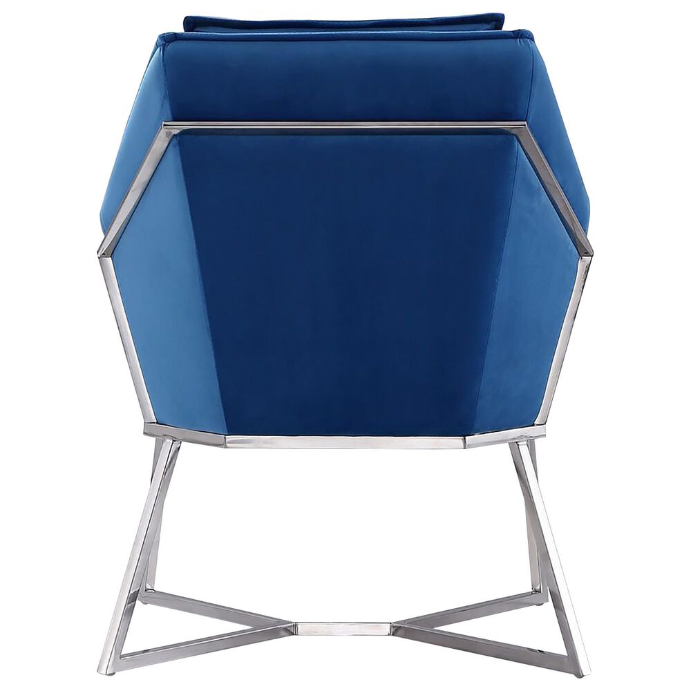 Dayton Origami Arm Chair in Blue, , large
