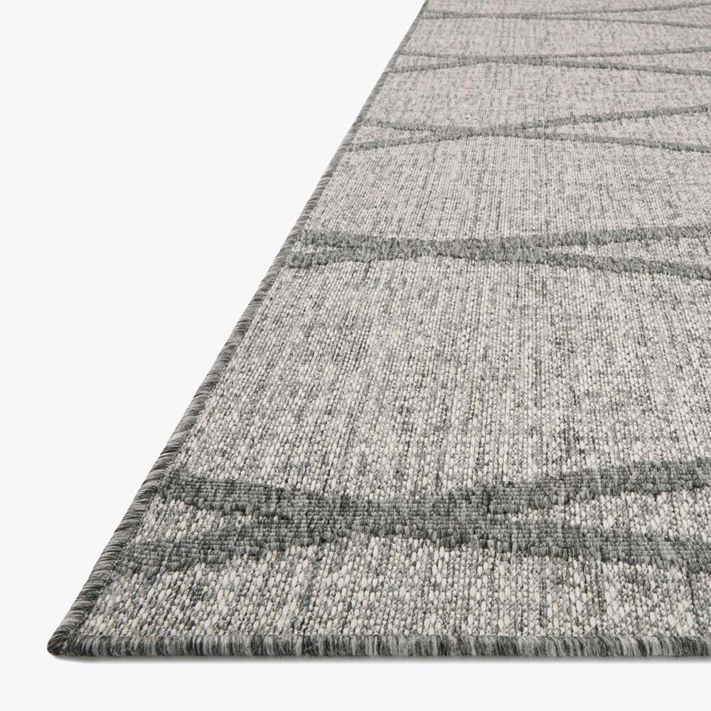 Loloi II Rainier 2&#39;2&quot; x 3&#39;9&quot; Dove and Grey Indoor/Outdoor Area Performance Rug, , large