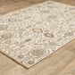 Oriental Weavers Acacia Ivory and Gold 9"10" x 12"10" Area Rug, , large