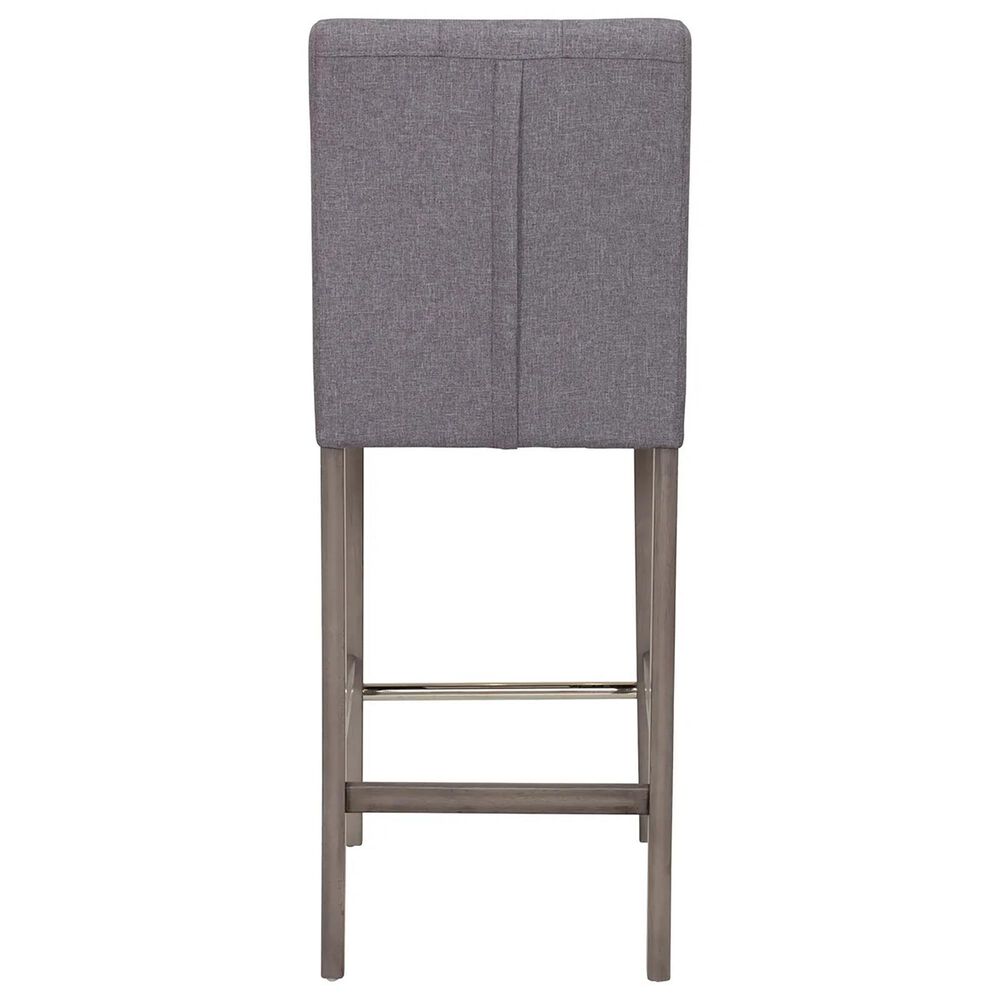 CorLiving Leila 31&quot; Bar Stool in Silver Grey, , large