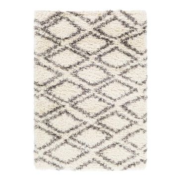 Surya Rhapsody RHA-1036 2" x 3" Cream/Gray/Charcoal Scatter Rug, , large
