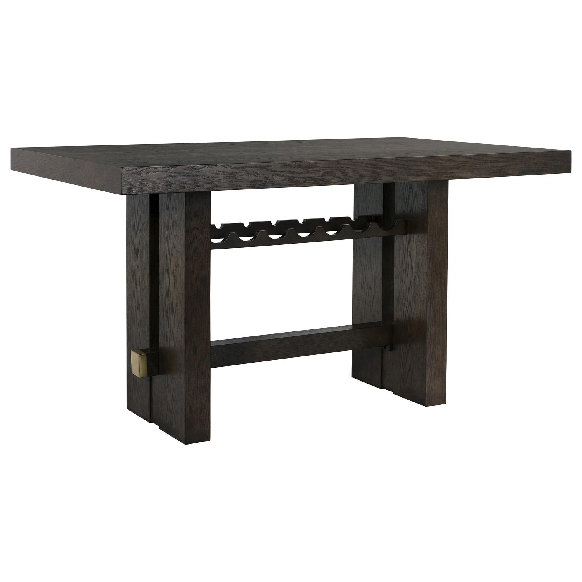 Millenium Burkhaus Counter Table and 6 Stools