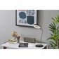 Adesso Holmes LED Magnifier Desk Lamp in Brushed Steel and Black, , large