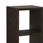 Linon Home Decor Galli 2-Shelf Bookcase in Espresso, , large