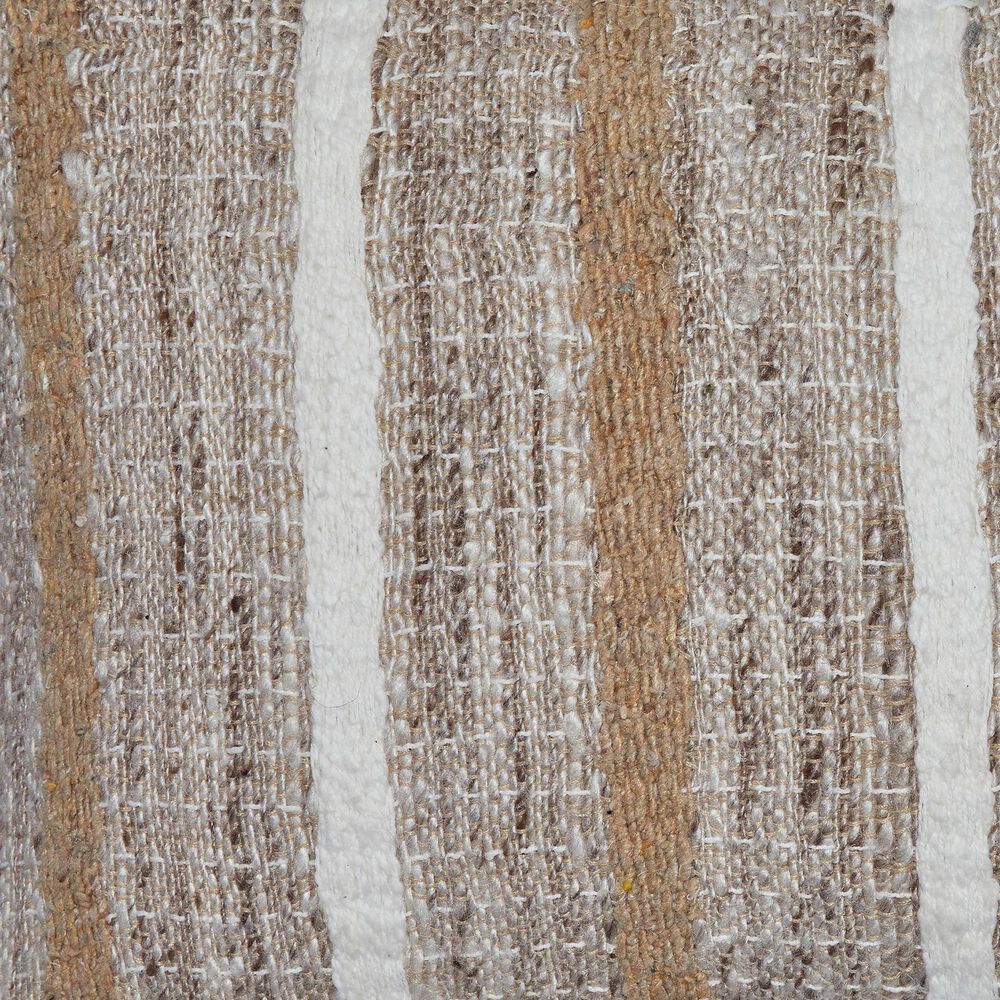 Ashley Benish 14&quot; x 22&quot; Lumbar Throw Pillow in Tan, Brown and White, , large