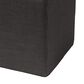 Jaxx Monroe Medium Ottoman in Ebony, , large