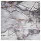 Safavieh Craft CFT877P 5"3" Square Grey and Orange Area Rug, , large