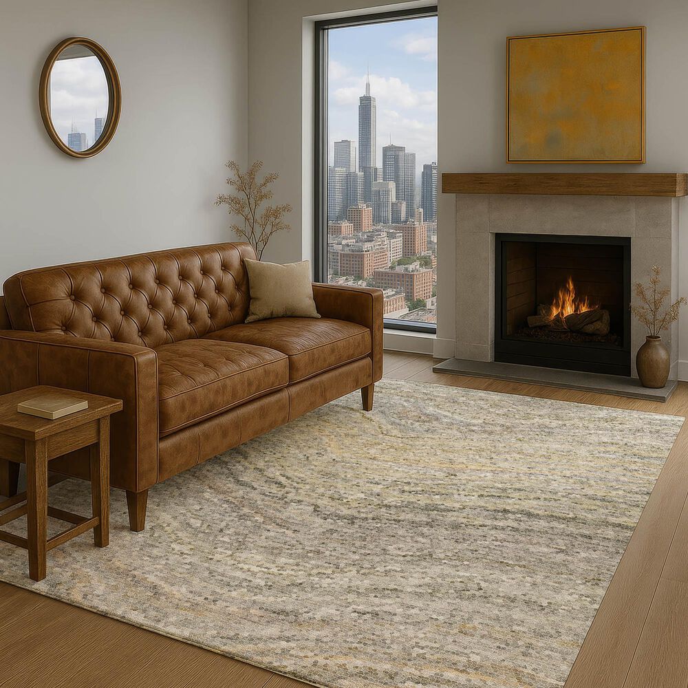 Dalyn Rug Company Lumara Granite 6'6" x 9'6" Area Rug, , large