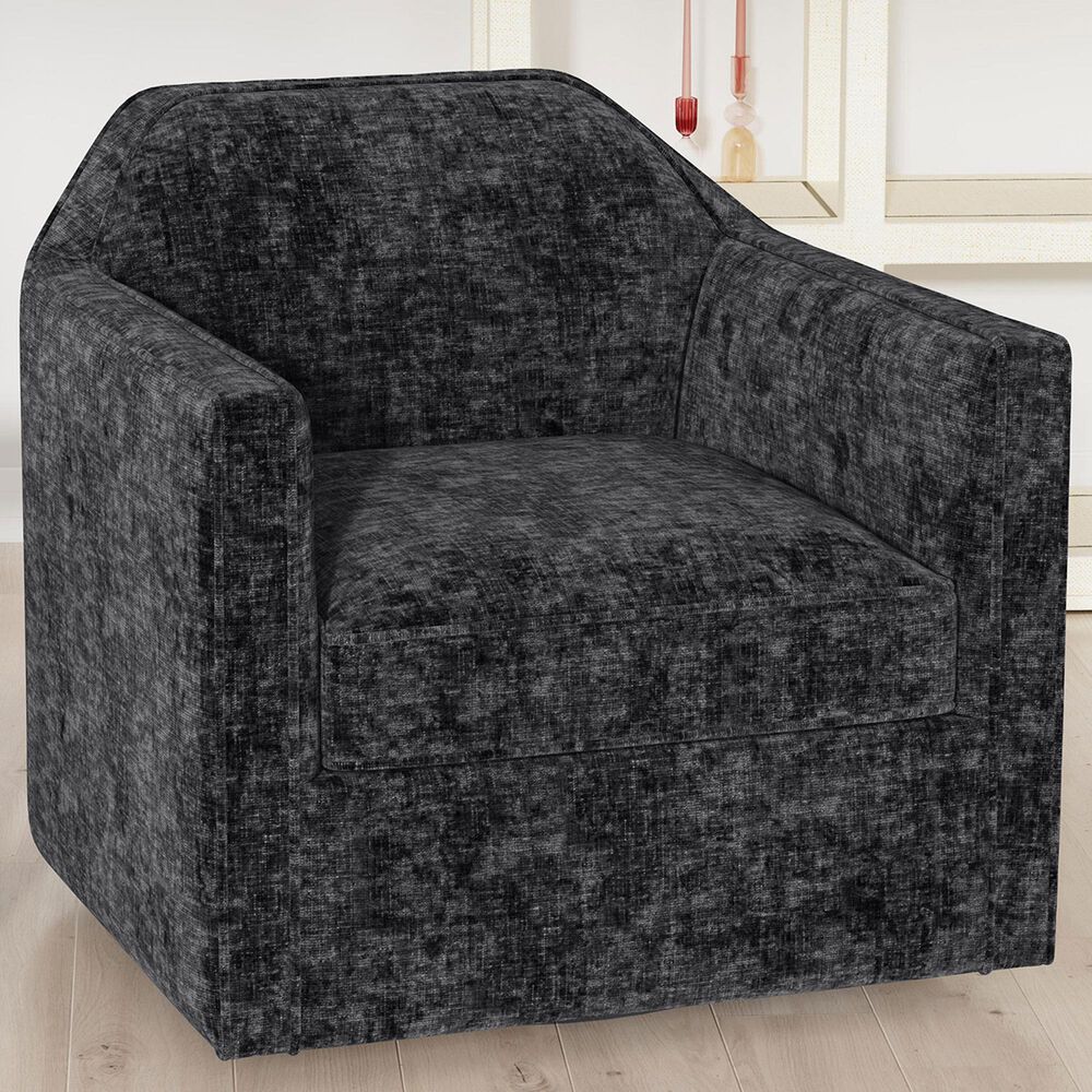 Mayberry Hill Hamlin Swivel Chair in Beamer Blue, , large