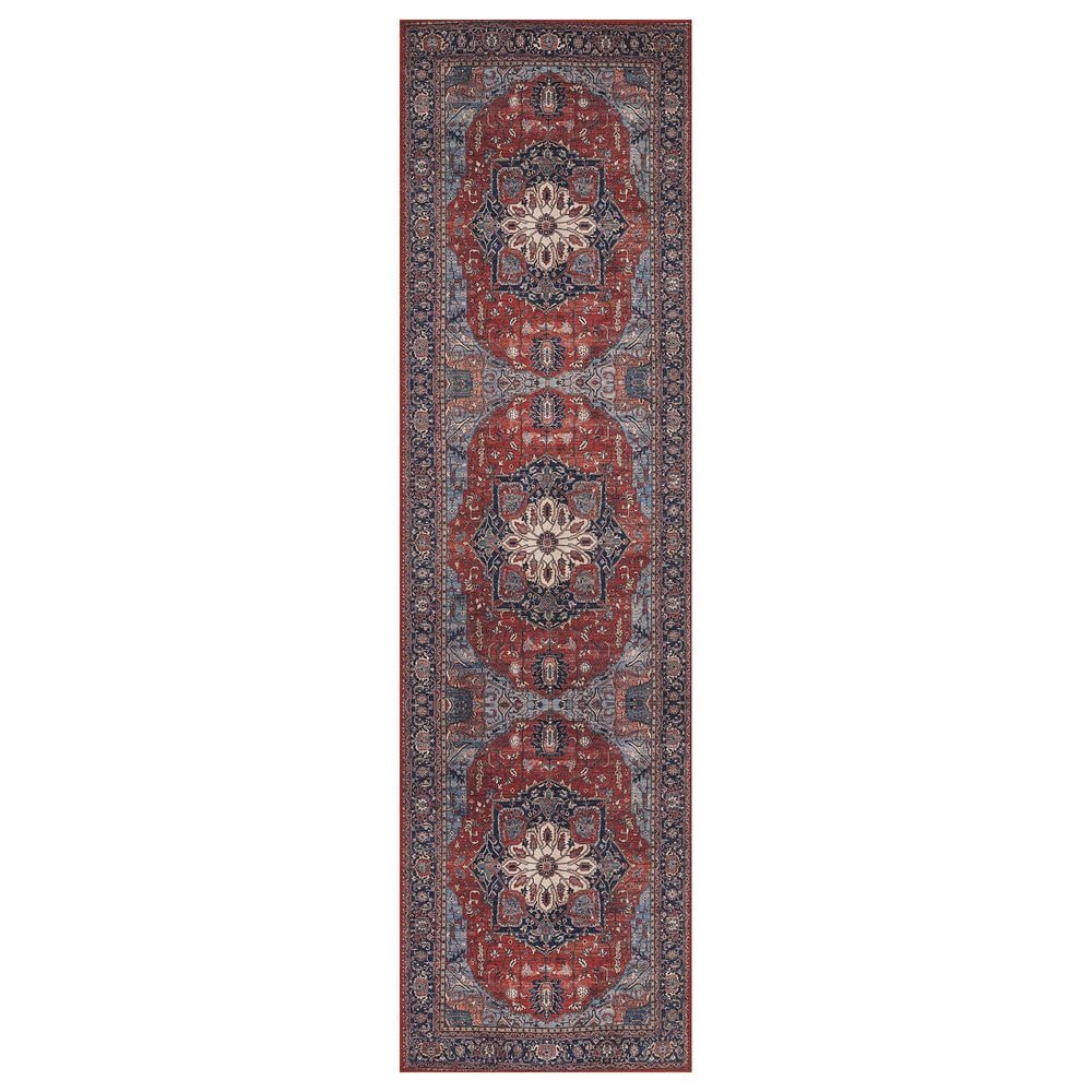 Momeni Afshar AFS-37 2"3" x 7"6" Red Runner, , large