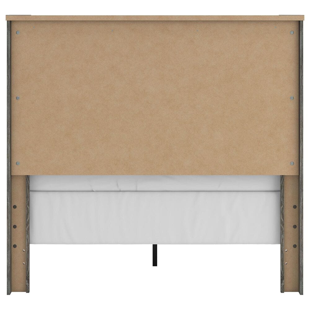 Ashley Frandern Full Panel Bed in Black and Warm Gray, , large
