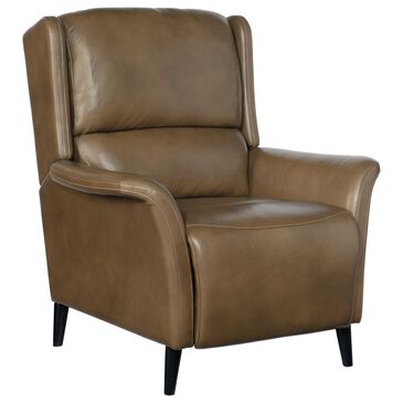 Hooker Furniture Deacon Power Recliner with Power Headrest in Rogue Walnut, , large