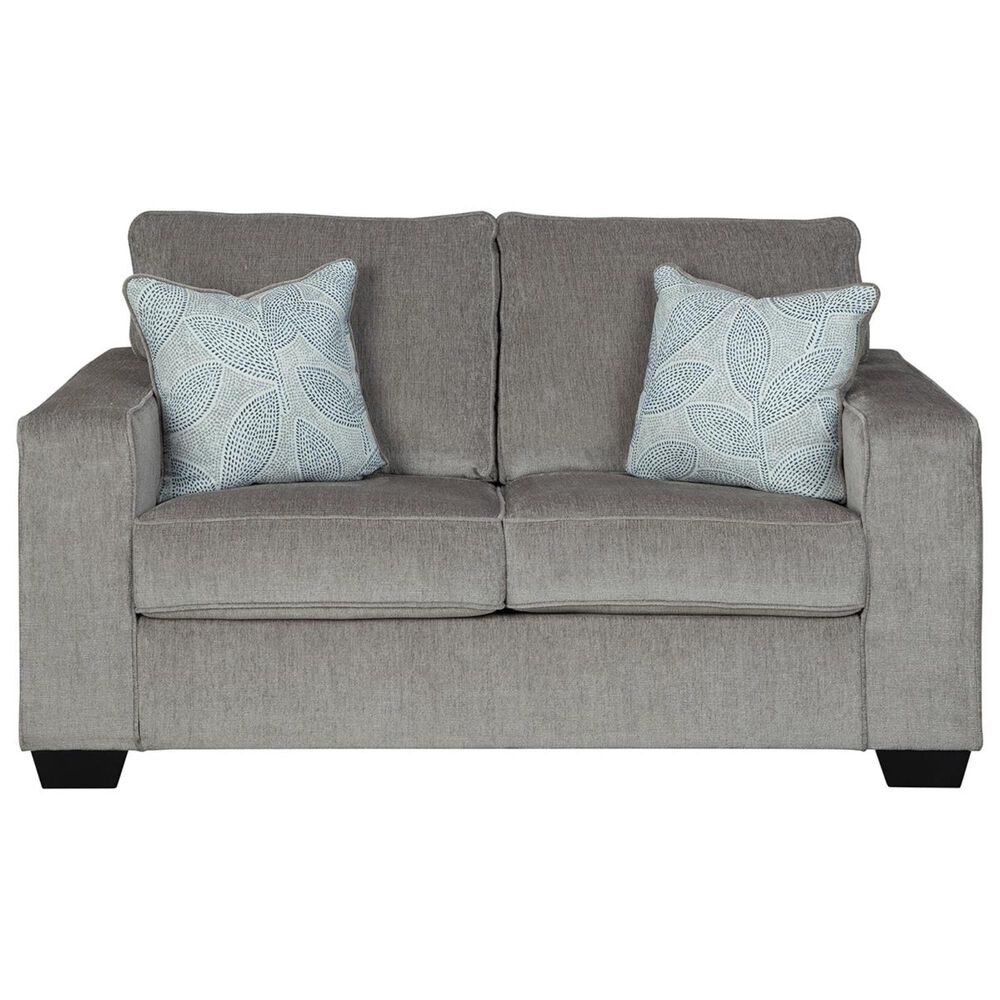 Ashley Altari 2-Piece Stationary Sofa and Loveseat in Alloy, , large