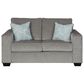 Ashley Altari 2-Piece Stationary Sofa and Loveseat in Alloy, , large