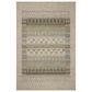 Loloi Saylor Ivory and Earth 7"6" x 10" Indoor/Outdoor Area Rug, , large