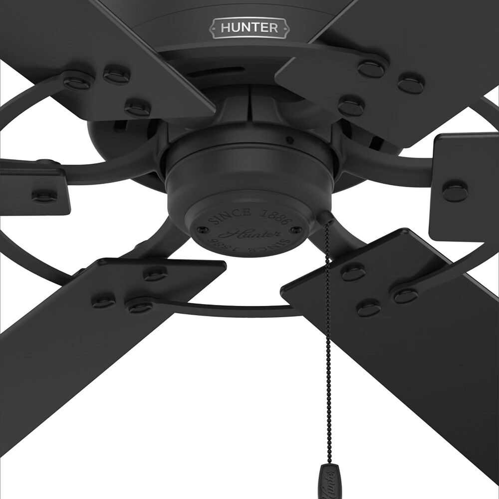 Hunter Gilrock 52&quot; Ceiling Fan in Matte Black, , large
