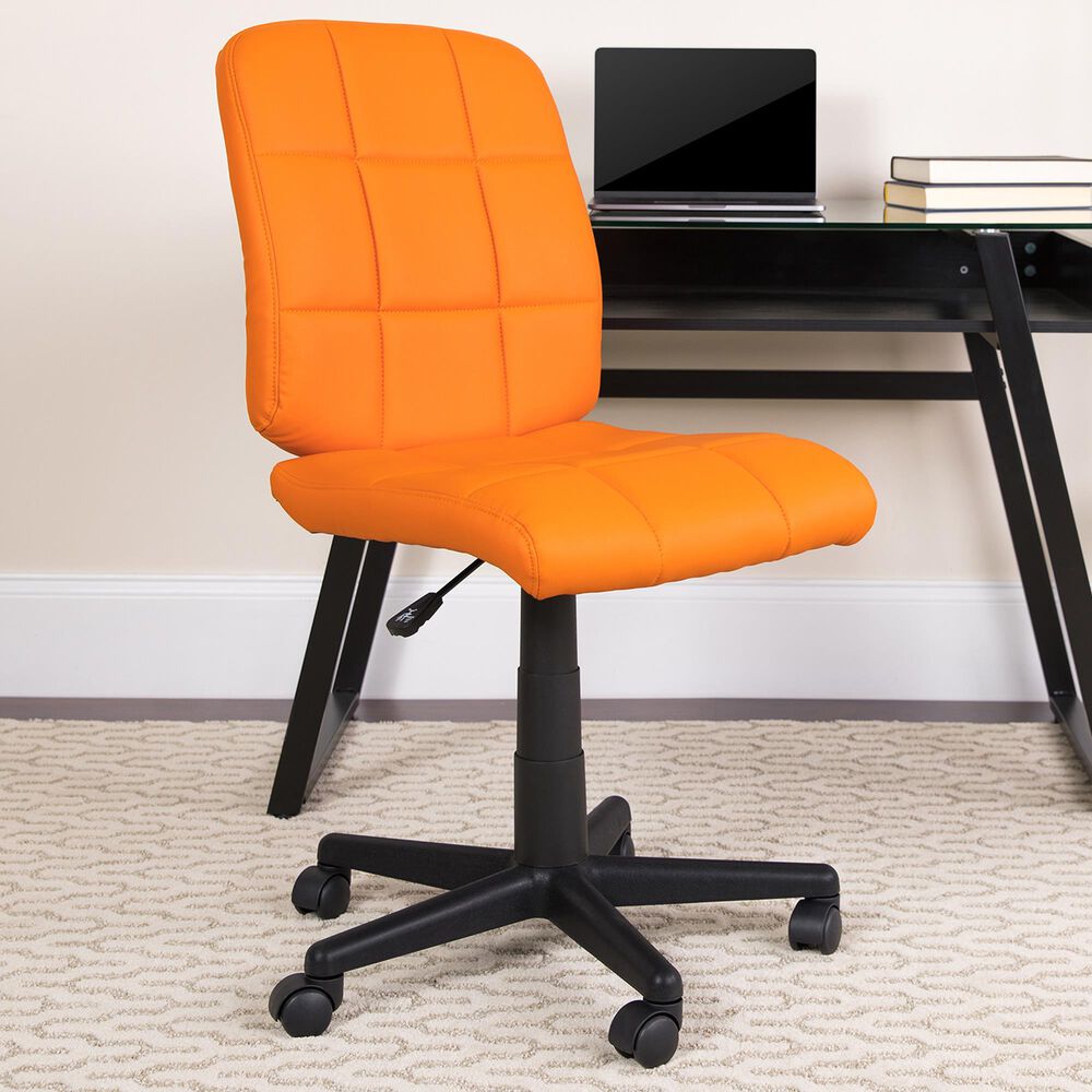 Flash Furniture 38.75" Task Office Chair in Orange, , large