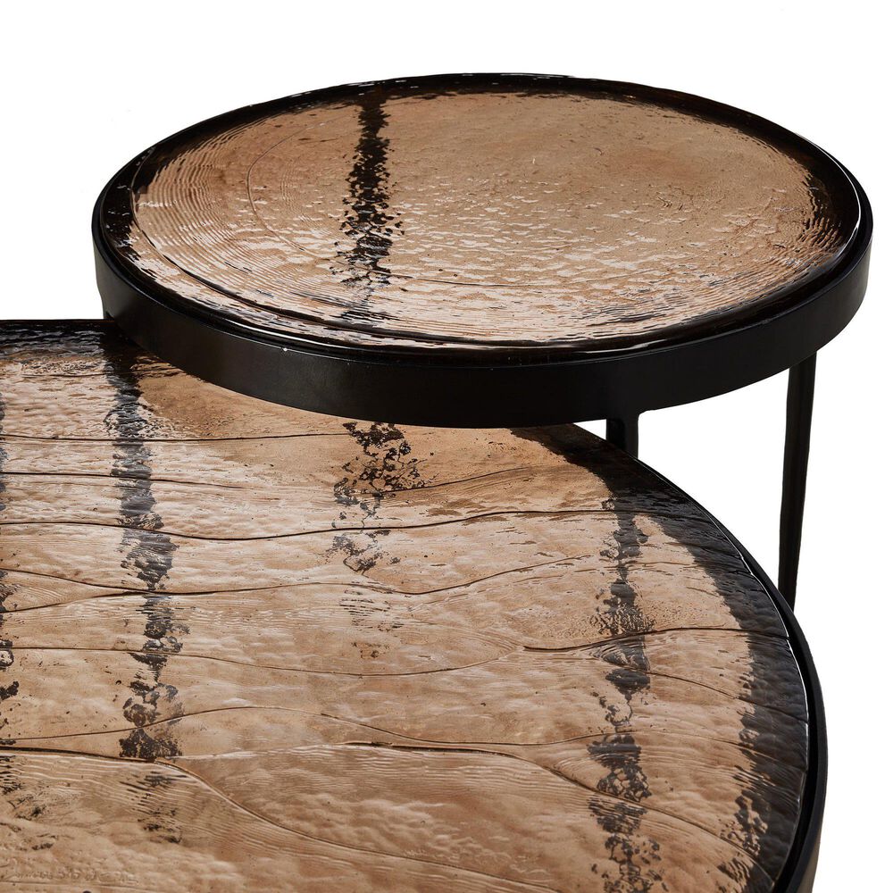 Four Hands Yoko Nesting Table in Smoke Brown, , large