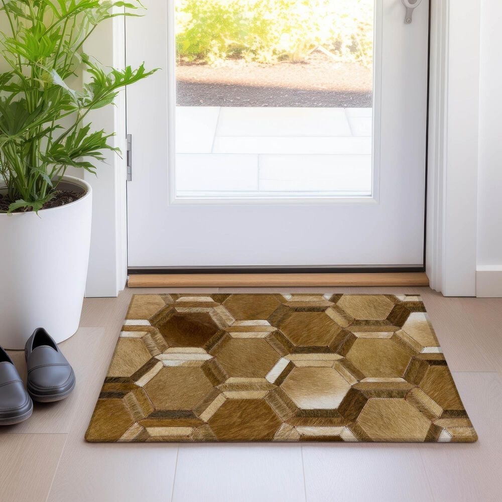 Dalyn Rug Company Bozeman BM1 Brown 2&#39;6&quot; x 3&#39;10&quot; Area Rug, , large