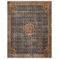 Loloi II Layla LAY-09 9" x 12" Cobalt Blue and Spice Area Rug, , large