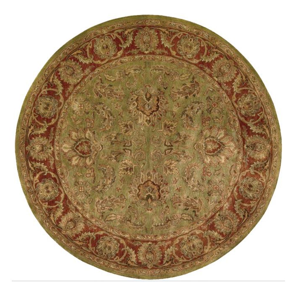 Nourison Jaipur JA50 6" Round Olive Area Rug, , large