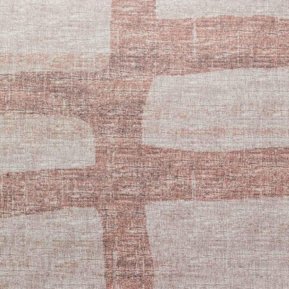 Dalyn Rug Company Sedona Geometric 6&#39; Round Taupe Indoor/Outdoor Area Performance Rug, , large