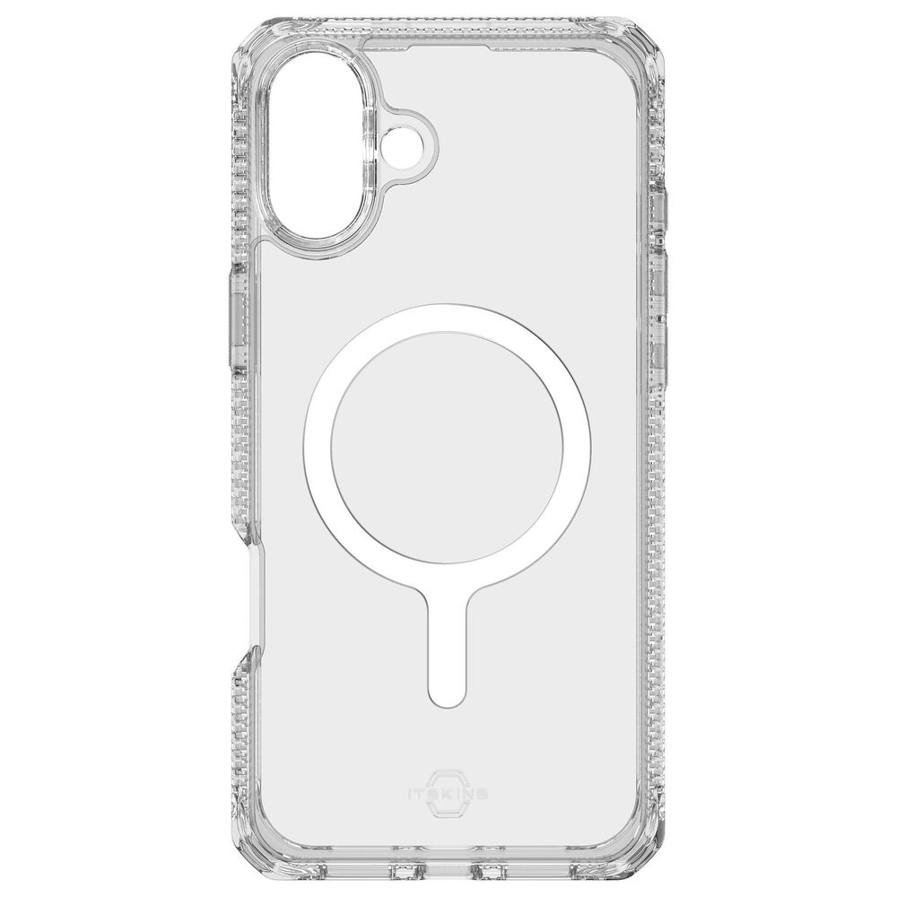 ITSkins Hybrid R Mood Magsafe Case for Apple iPhone 16 in Light Purple, , large