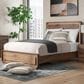 Ashley Fortlorn Queen Platform Bed in Walnut Brown with LED Light, , large