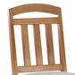 Linon Home Decor Wilmer Side Chair with Beige Upholstery in Brown (Set of 2), , large