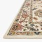 Loloi Padma 2" x 5" White and Multicolor Runner, , large