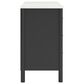 Ashley Cadmori 6-Drawer Dresser in Matte Black and White, , large