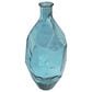 Maple and Jade Tall Spanish Bottle Neck Faceted Decorative Vase in Tinted Teal, , large