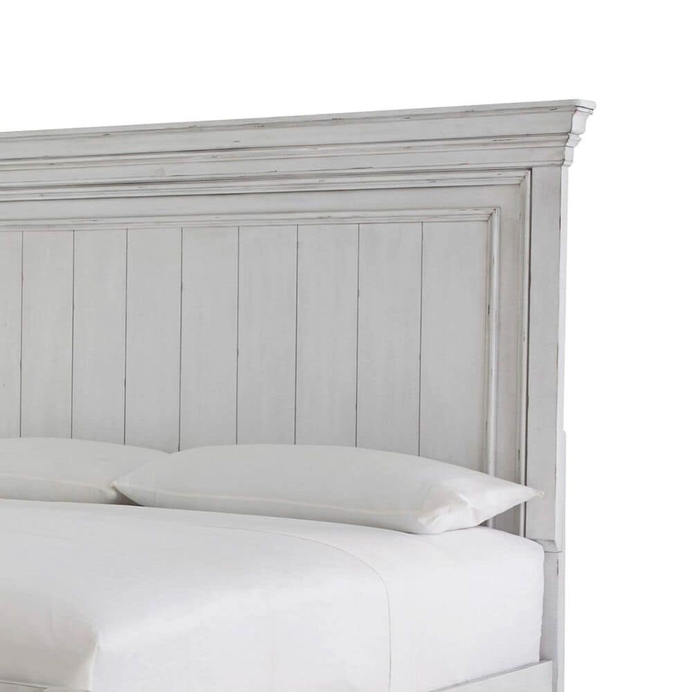 Ashley Kanwyn Queen Storage Bed in Distressed Whitewash, , large