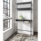 Ashley Yarlow Writing Desk with Shelf in Black, , large