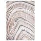 Safavieh Cyrus Shag CYR138A 8" x 10" Beige and Rust Area Rug, , large