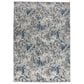 Radici USA Livigno Floral 3"3" x 4"11" Blue Area Rug, , large