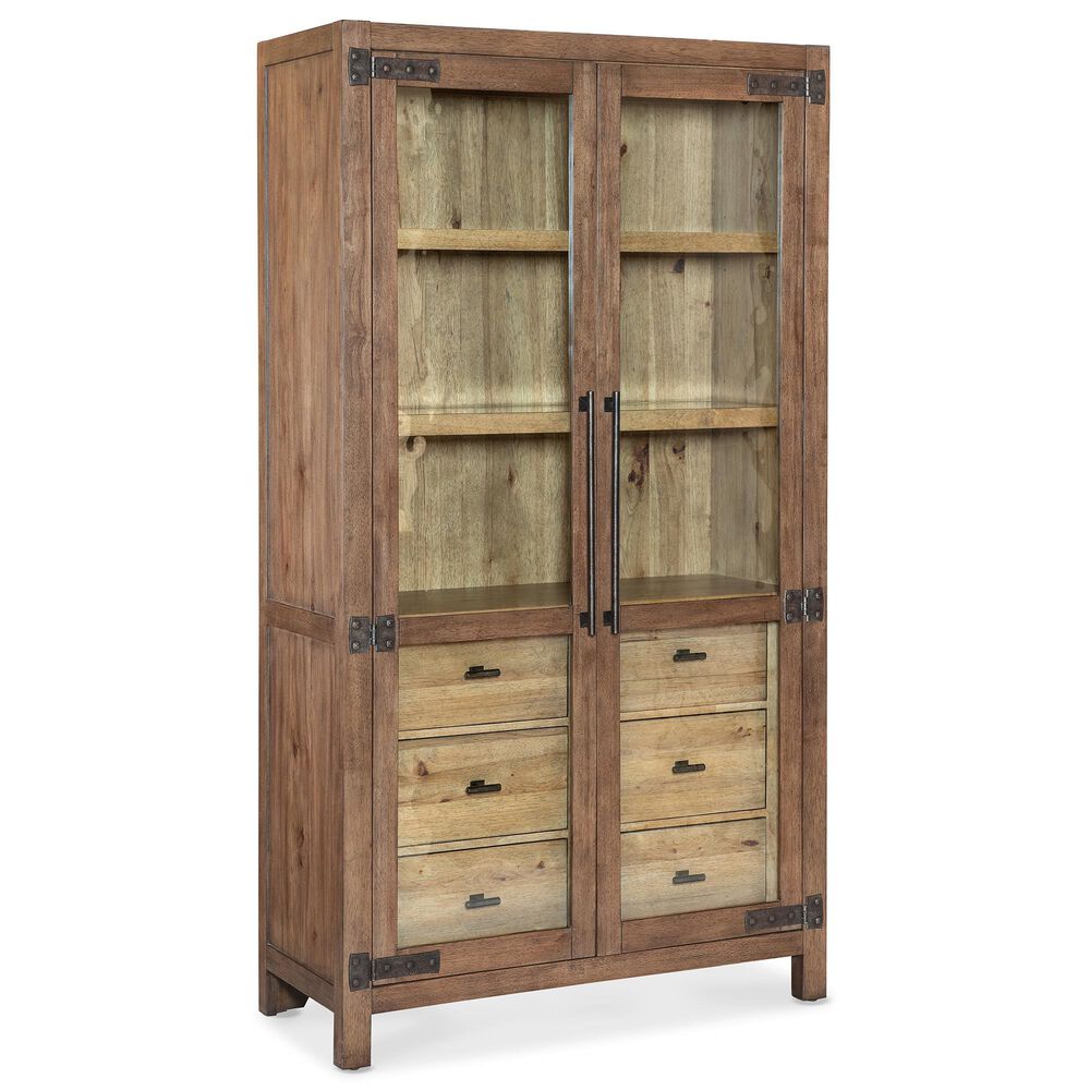 Hooker Furniture Vineyard Row Curio Cabinet in Napa and Sonoma, , large