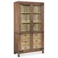 Hooker Furniture Vineyard Row Curio Cabinet in Napa and Sonoma, , large