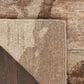 Nourison Silk Shadows 5"6" x 7"5" Beige and Silver Area Rug, , large