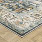 Oriental Weavers Charleston Distressed CHA05 2" x 3" Blue Area Rug, , large